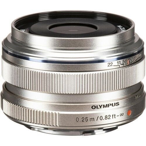 Olympus Lens 17Mm 1.8 Silver M.Zuiko Digital V311050Se000